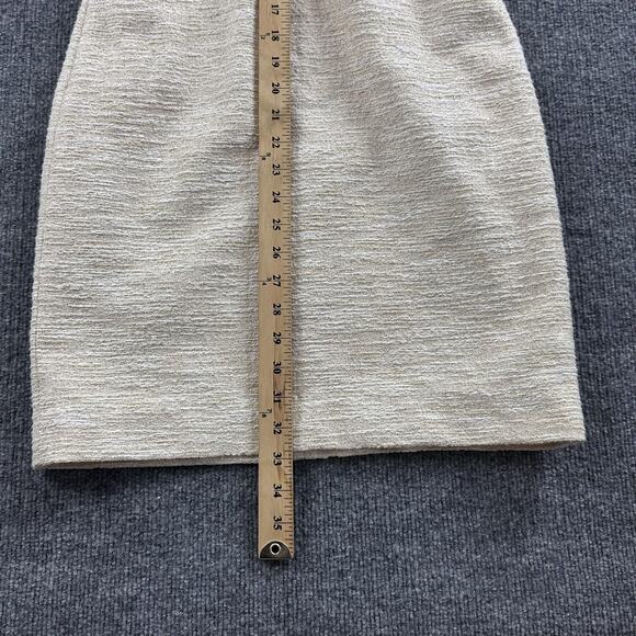 Lilly Pulitzer Dress Women 2 Dana Shift Mini Gold Metallic Beaded Classic Preppy - Picture 14 of 14